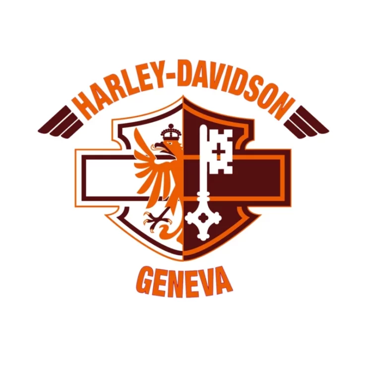 identité visuelle Harley-Davidson Geneva