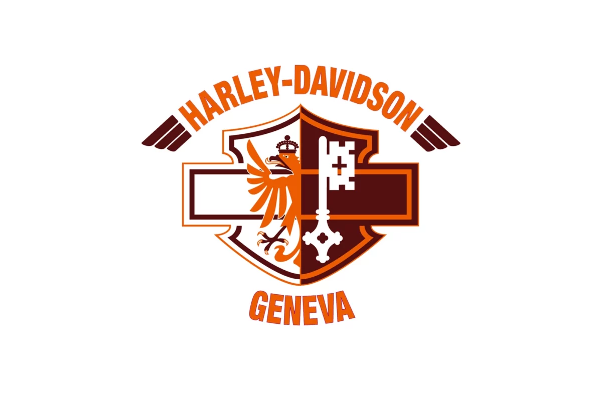 identité visuelle Harley-Davidson Geneva