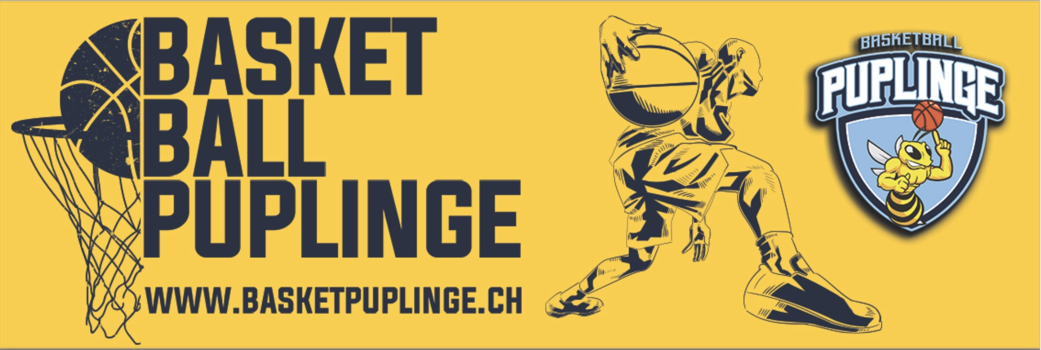 identité visuelle Basketball Club Puplinge